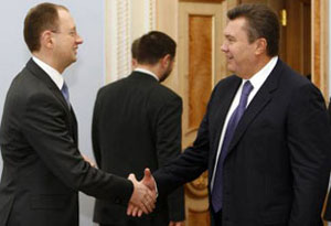 Яценюк и Янукович